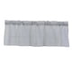 thumbnail image 1 of Cenefas translúcidas, bolsillos para varillas, accesorios para cortinas, cortinas de lino que filtran la luz gris, 1 of 9