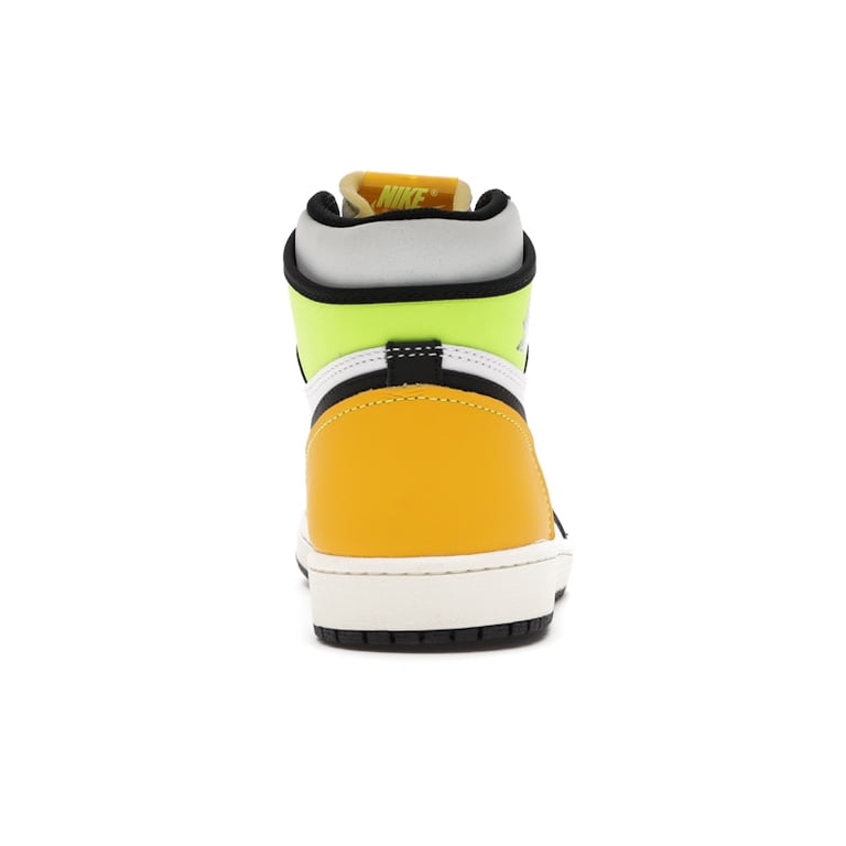 Jordan one retro high white black volt University gold size 8 1/2 Air Jordan 1 AJ1 Retro High White Black Volt University Gold  main image 2