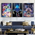 thumbnail image 4 of Pósteres de dibujos animados de Sonic, videojuegos de anime clásicos, pinturas en lienzo e impresiones, imágenes de arte de pared para la decoración del hogar del dormitorio de los niños, 4 of 5