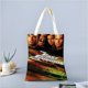 thumbnail image 2 of Fast and Furious Bolso de tela con estampado de lienzo para mujer, bolsa de compras reutilizable y estética, con cremallera interior, regalo para mujer,38*45cm., 2 of 6