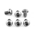 thumbnail image 2 of M5 Titanium Button Head Bolts Torx Drive 10mm Pack x6, 2 of 6