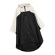 thumbnail image 5 of Chaqueta ligera impermeable con capucha para exteriores para mujer Beige negro, 5 of 6