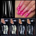 thumbnail image 3 of Boxed Long Pointe French Nails Lengthens Nai, 3 of 8