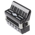 thumbnail image 4 of destyer Miniature Metal Accordion Instrument for 1/12 Dollhouse Decor ACCS Black, 4 of 9