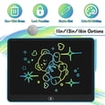 thumbnail image 2 of Teqhome Colorful LCD Writing Tablet for Kids 13 Inch Reusable Doodle Board with Stylus Erasable Toddler Drawing Pad Birthday Gift for Girls Boys Blue, 2 of 14