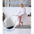 thumbnail image 4 of Tapete de Baño de Piedra, Tapete de Secado Rápido, Absorbente de Humedad, Antideslizante, Fácil de Limpiar, Gris, 39x60 cm, 4 of 8