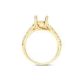 thumbnail image 3 of Women's Diamond Semi Mount Engagement Setting Mounting 14K Gold Ring, 3 of 4