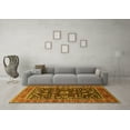 thumbnail image 3 of Ahgly Company Indoor Rectangle Oriental Yellow Industrial Area Rugs, 8' x 10', 3 of 4