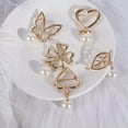 thumbnail image 5 of HOOUN Fashion pearl cute brooch pin Charm Sweater Cardigan Clip Chain Brooches Jewe:yy-A1, 5 of 9