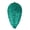 Teal, variant on Vickerman 7" Teal Matte Glitter Pinecone Christmas Ornament, 4 per set