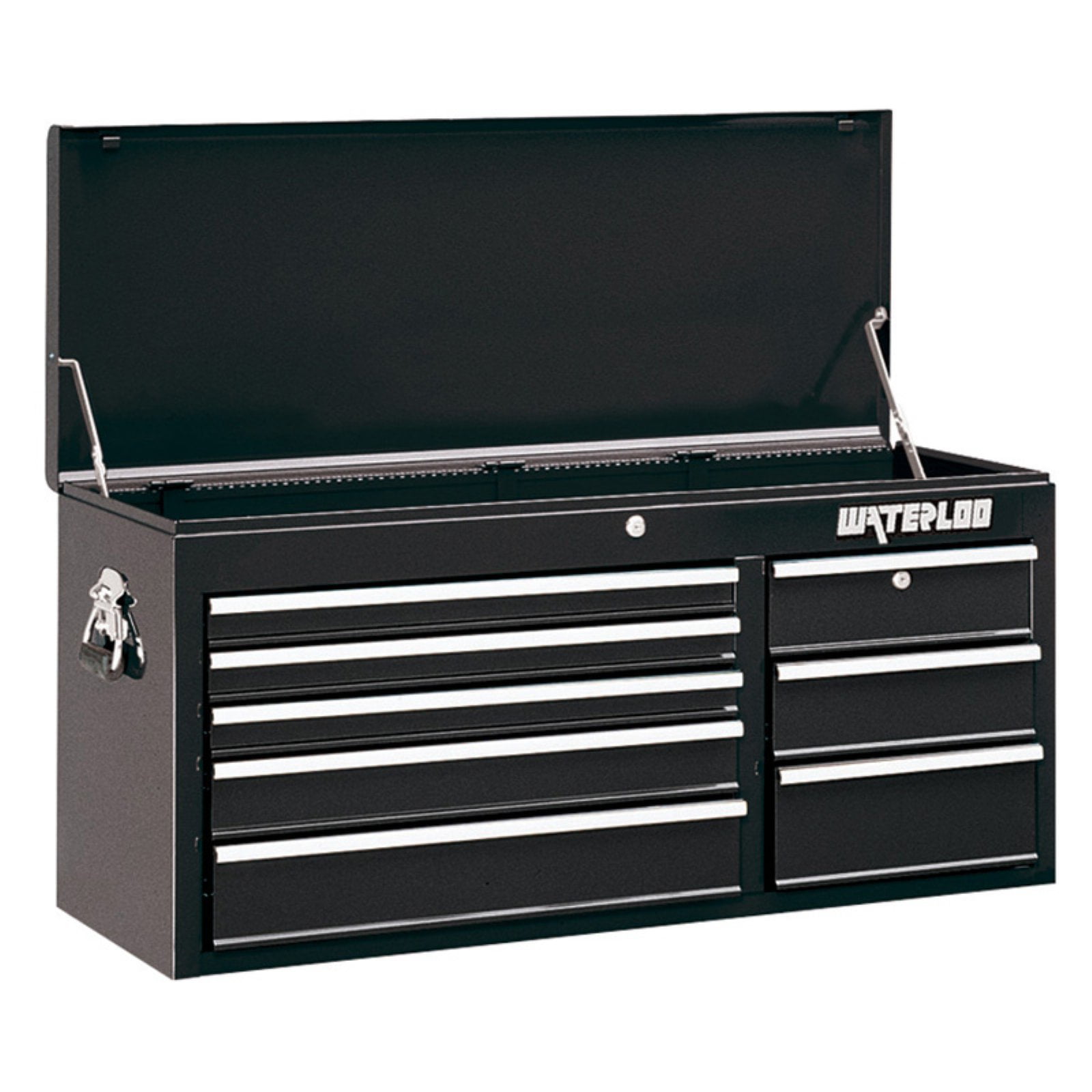 Waterloo 41 In Black 8 Drawer Chest Walmart Com