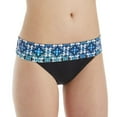 thumbnail image 2 of Profile by Gottex BLACK Collage Bikini Swim Bottom, US 46, 2 of 4