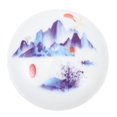 thumbnail image 1 of Chinese Painting Ink Pad Inkpad with Ceramic Box for Home Use Blue, 1 of 4
