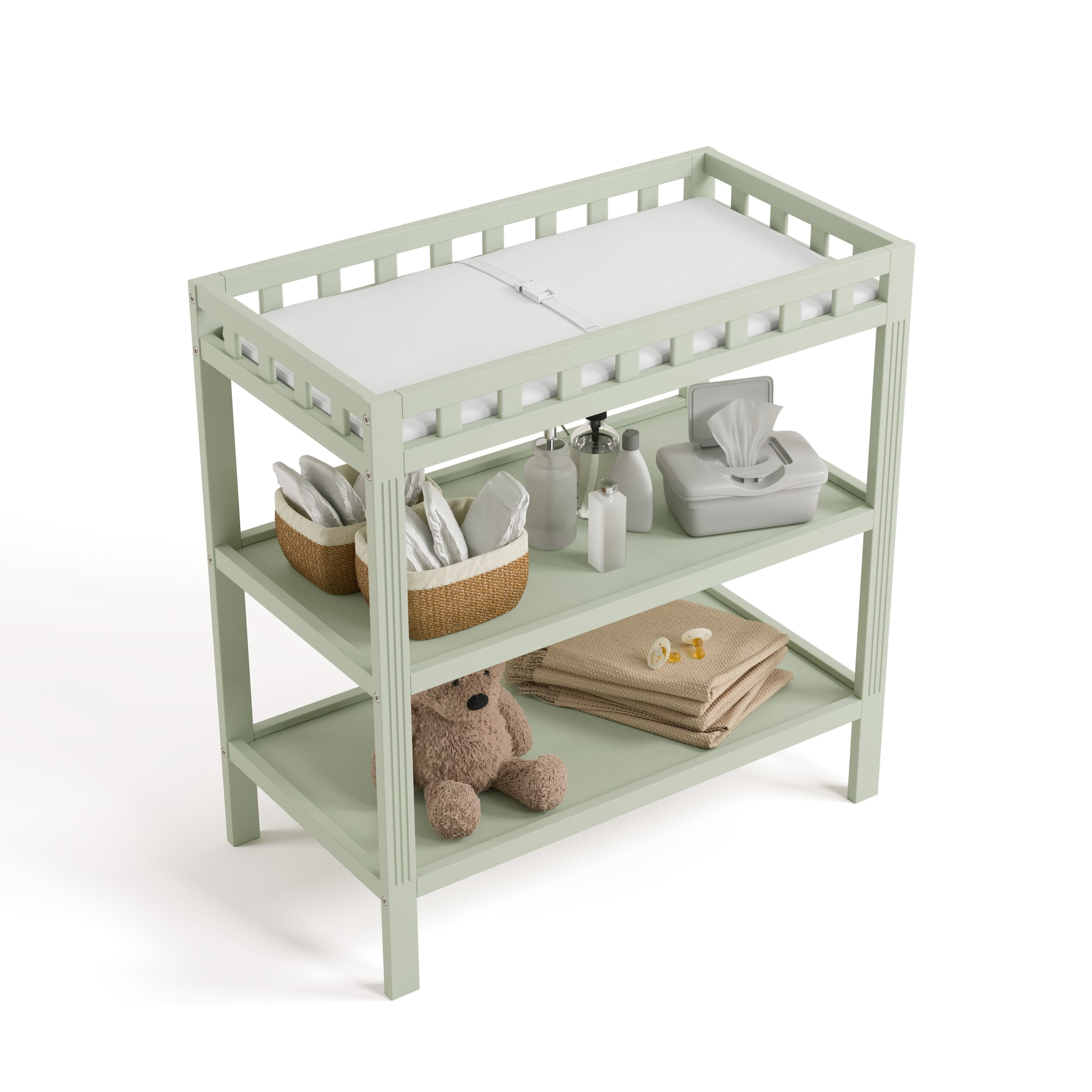 Storkcraft Morningside Infant Changing Table, Sage
