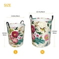 thumbnail image 5 of Bingfone Bird Butterfly Rose Waterproof Foldable Laundry Hamper Bucket With Handles For Storage Bin,Clothes Hamper (Small), 5 of 8