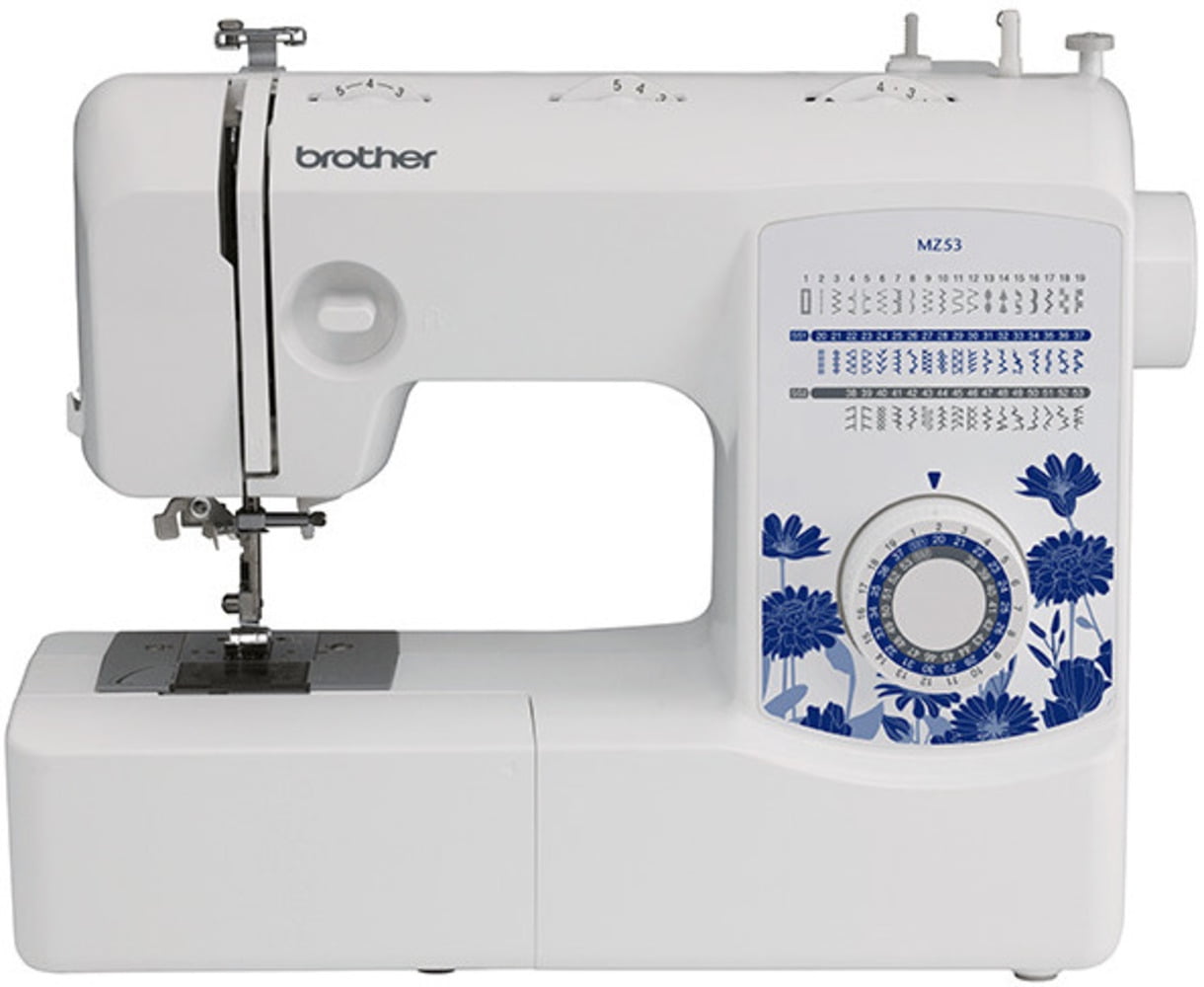 Restored Brother MZ53 53 Decorative Stitch and 7 Versatile Sewing Feet Full-Size Sewing Machine (Refurbished)