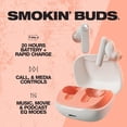 thumbnail image 2 of Skullcandy Smokin' Buds en la oreja Auriculares inalámbricos Micrófono, 2 of 6