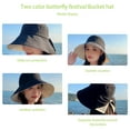 thumbnail image 4 of Sombrero de pescador, sombrero de viaje para el sol, sombrero de pesca plegable, gorra de pescador para exteriores, sombreros de playa para senderismo para mujeres, 4 of 5