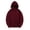 Red, variant on Men's Hooded Sweater with Pocket Long Sleeve Solid Color Autumn Winter Warm Comfortable Casual Pullover