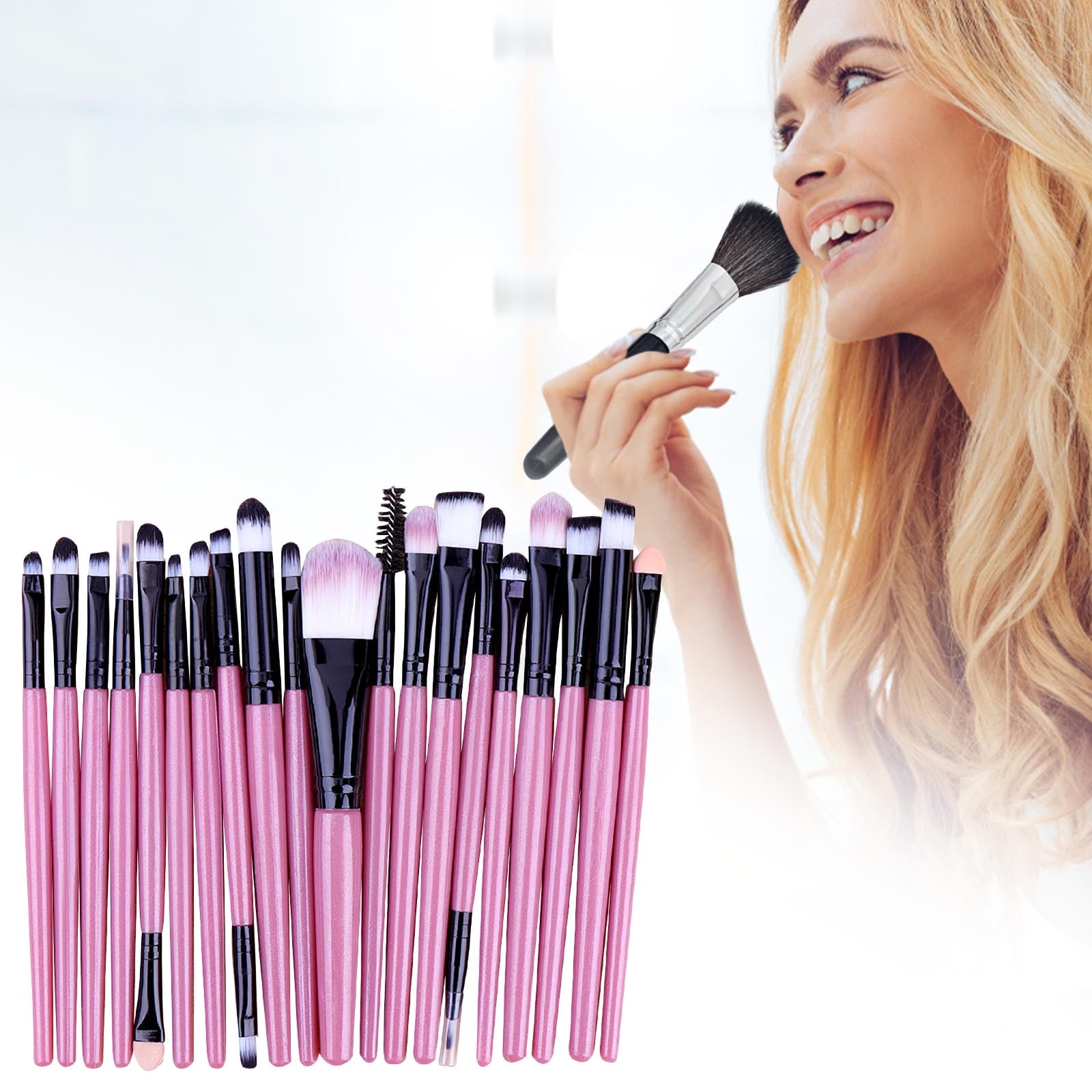 Lot De 20 Pinceaux De Maquillage - Neufs Et Prêts à L'emploi !