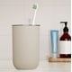 thumbnail image 1 of pstuiky Vaso magnético para enjuague bucal vaso para cepillo de dientes lavado de baño sin perforaciones vaso de lavado invertido con succión magnética material de acero inoxidable, 1 of 6