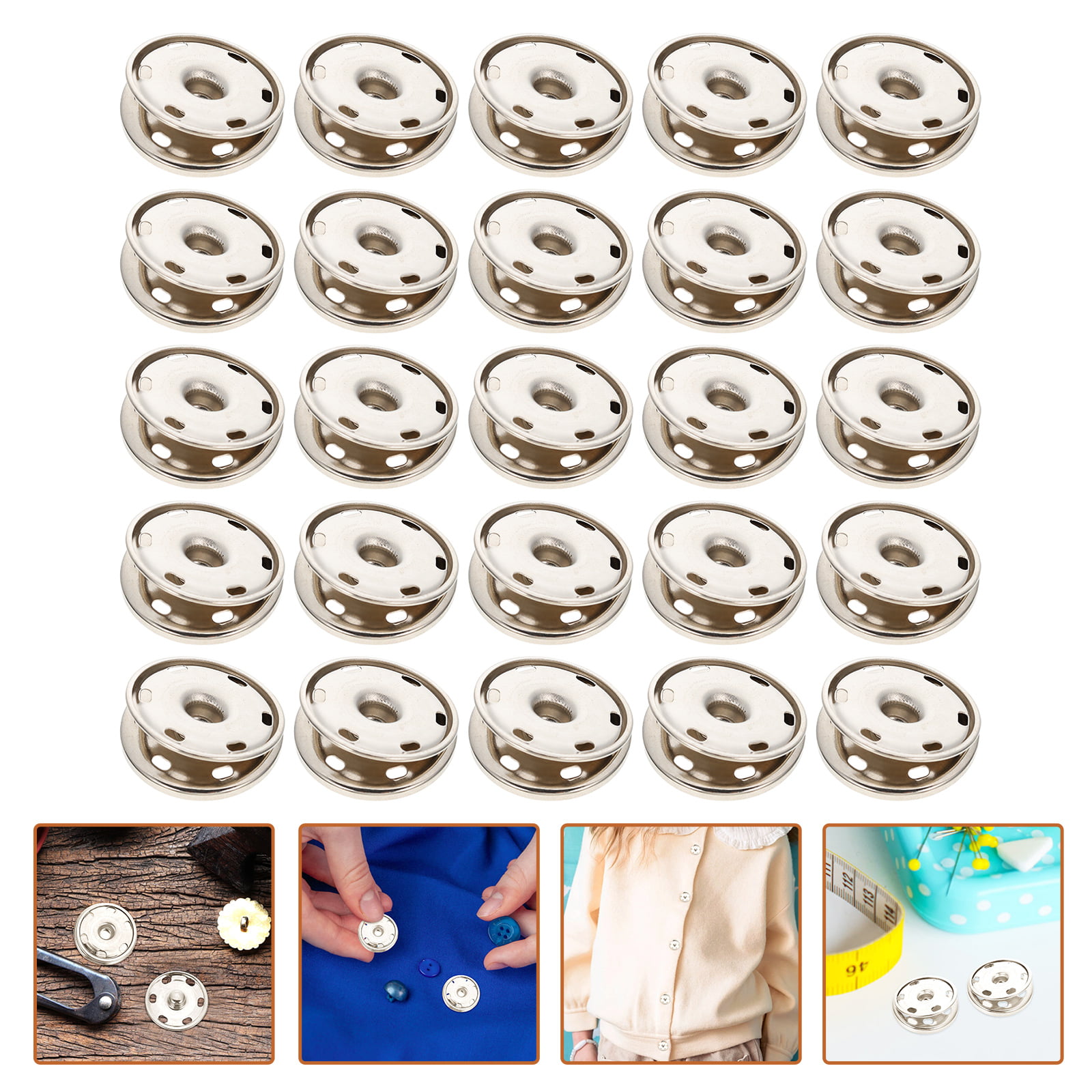 6 Pairs Clothing Magnetic Buttons Sweater Magnet Fasteners Clothes Sewing Snaps, Size: 10x6x2CM