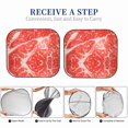 thumbnail image 6 of Balery Beef Steaks Sun Shield 2 Pack For Car Front Windows Foldable Sun Visor Protector Blocks Max Uv Rays And Keeps Your Vehicle Cool For Most Sedans Suv Truck, 6 of 7