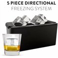 thumbnail image 4 of Clearcube Crystal Clear Ice Cube Maker (6 Piece) – 2 Directional Freezing System (Makes 8 Jumbo Indich Crystal Cubes, No Odor Lid/Freezer Burn, Perfect for Whiskey/Cocktails), 224 – Home Decor, 4 of 7