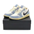 thumbnail image 1 of FN7670-493 N I-K-E A i r-Jor-dan 1 Low SE World Make Japan Sashiko Denim Ivory (Men's), 1 of 6