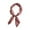Hot Pink, variant on Cekizud Neckerchief for Women Thin Long Satin Scarf Decorative Bag Accessory Neck Wrap