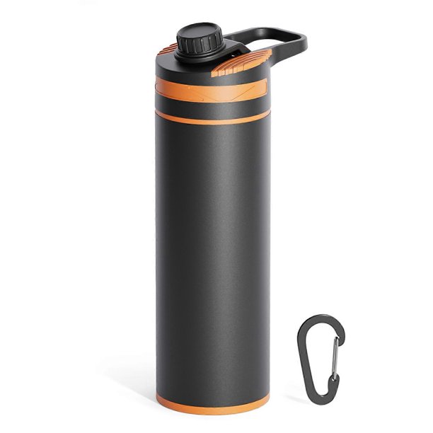 Clearly Filtered Water Bottle Ultra-Fine Filter Portable Outdoor Water Purifier for Hiking Camping and Travel Water Filter Bottle