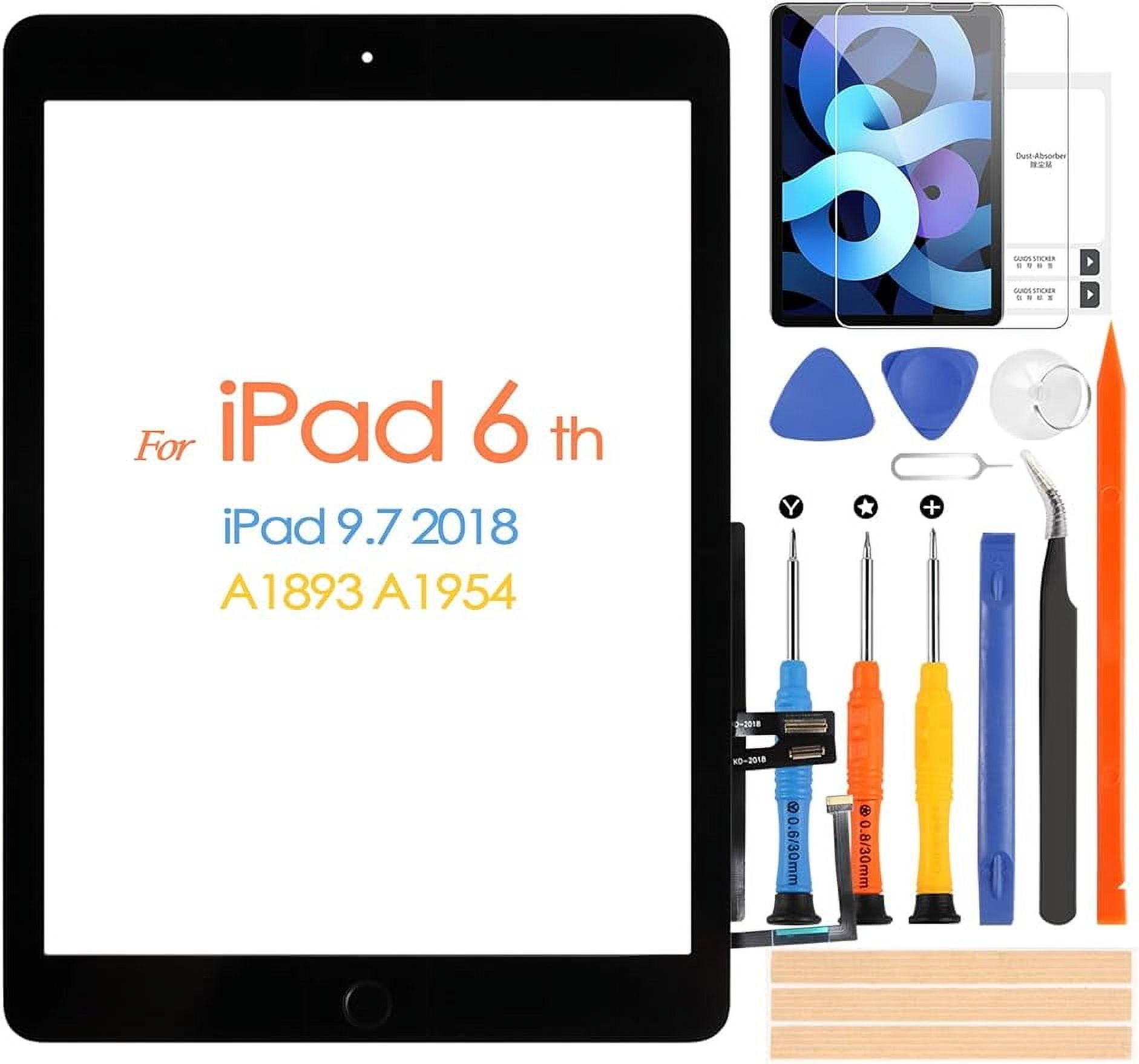 ルーiPad iPad 6 Touch Screen Assembly With Home Button Assembly