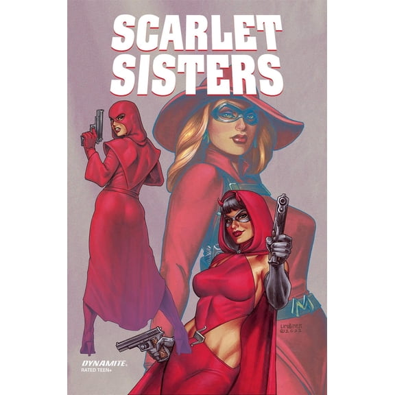 Scarlet Sisters One Shot Cvr A Linsner Dynamite Comic Book