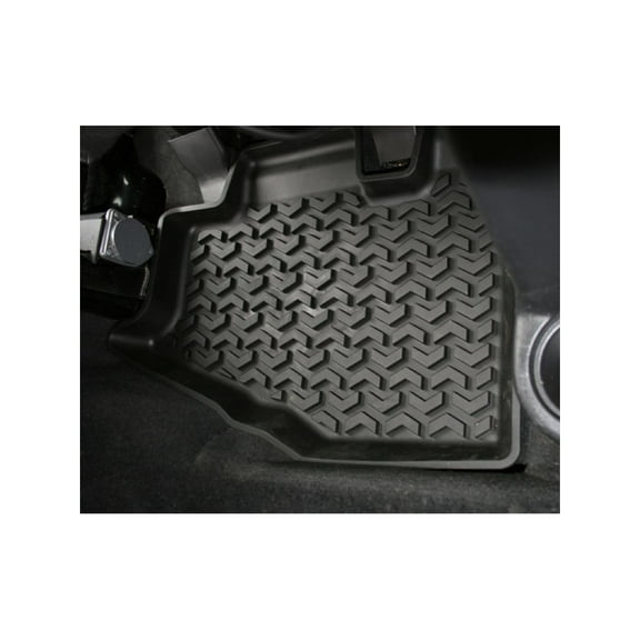 Rugged Ridge by RealTruck Floor Liners for Wrangler TJ/LJ | Rear | 12950.10 | Compatible with 1997-2006 Jeep Wrangler TJ/LJ