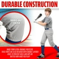 thumbnail image 4 of Franklin Sports Youth Baseball + Softball Pants - Kids Knicker Pants - Gray - Youth Small, 4 of 10