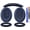 Blue, variant on SOULWIT Ear Pads Cushions + Headband + Silicone Earpads Cover Protector, Replacement Kit for Bose QuietComfort 35 QC35, QC35 ii Over-Ear Headphones - Black