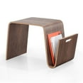 thumbnail image 3 of Manhattan Comfort Brookside 25.6 in. Walnut Rectangle Plywood and Ash Veneer End Table, 3 of 4
