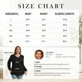 thumbnail image 5 of Daystry Womens Plus Size Long Sleeve Lace Tops Waffle Knit V-Neck Business Casual Loose Blouses Tee, 5 of 8