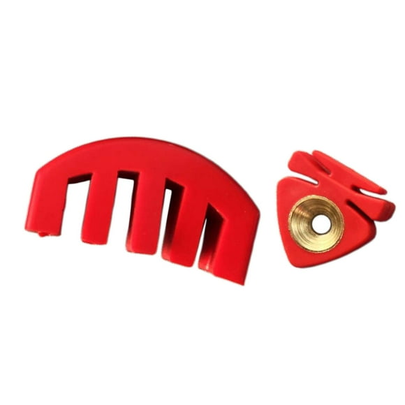 Violin String Damper Silence Practice Tool Practice Slience Quieter Easy to Use Red