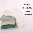 thumbnail image 5 of Toddler Crew Socks - 5 Pairs Baby Cotton Solid Socks Kids Neutral Socks for Boys Girls 0-8 Years, 5 of 6