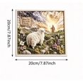 thumbnail image 2 of 3D Christian Fabric Poke Art Kit, Pre-Cut Fabric Craft Set for Adult Beginners, Nativity Scene Textured Wall Decoration, Christian Gifts & Christmas Presents for Women, 2 of 4