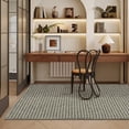 thumbnail image 4 of Woven Textured Washable Area Rug, Non Slip Pet Friendly Rug, Stain Resistant Low Pile Indoor Carpet for Living Room Bedroom Kitchen, Durable Absorbent Non-Shedding Rug for High Traffic Areas, 4 of 5