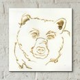 thumbnail image 4 of Epic Art  'Gilded Black Bear' by Chris Paschke, 12"x12", 4 of 8