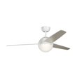 thumbnail image 2 of Ceiling Fan with Light Kit with Contemporary Inspirations 16.5 inches Tall By 56 inches Wide-Matte White Finish Bailey Street Home 147-Bel-2268515, 2 of 8