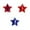 Multicolor, variant on Bfogop 3 Pieces Independence Day Table Decorations Wood Star Set, Patriotic Tiered Tray Decor,Rustic Memorial Day Table Decorations,Red White and Blue Decorations for Home Tables