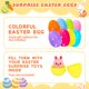 thumbnail image 3 of Huevos de Pascua Aviski de plástico, 144 unidades, con bolsas no tejidas para niños, 3 of 7