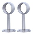 thumbnail image 1 of FOMIYES 2Ud Soportes De Montaje En Para Barra De Acero Inoxidable Plata, 1 of 8