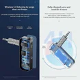 thumbnail image 5 of Bluetooth 5.0 Receiver for Car Noise Reduction Bluetooth Aux Adapter Hands-free Calling Music Receiver[DB], 5 of 5