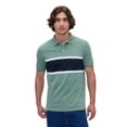 thumbnail image 1 of Polo GAP para hombre, piqué elástico, verde Lead, talla S, 1 of 1
