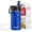 Navy, variant on Mollcity 12oz Double-Wall Insulated Stainless Steel Water Bottle - Leakproof Straw Sports Bottle for Gym, Hiking, Travel (Apple Green)
